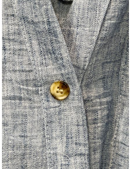 Midi shirt dress with rope belt