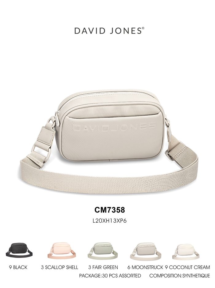 Bandolera tipo cámara correa ancha