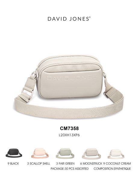 Bandolera tipo cámara correa ancha