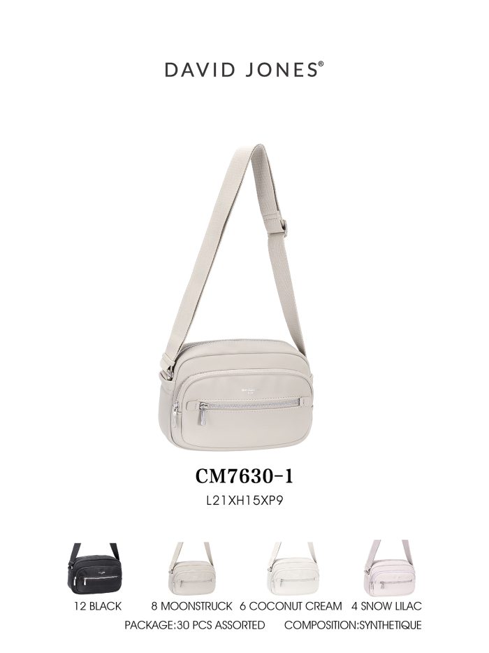 Bandolera bolsillo frontal