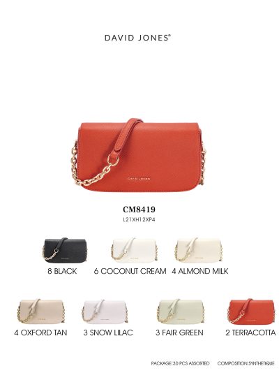 Bandolera solapa detalle cadena 2