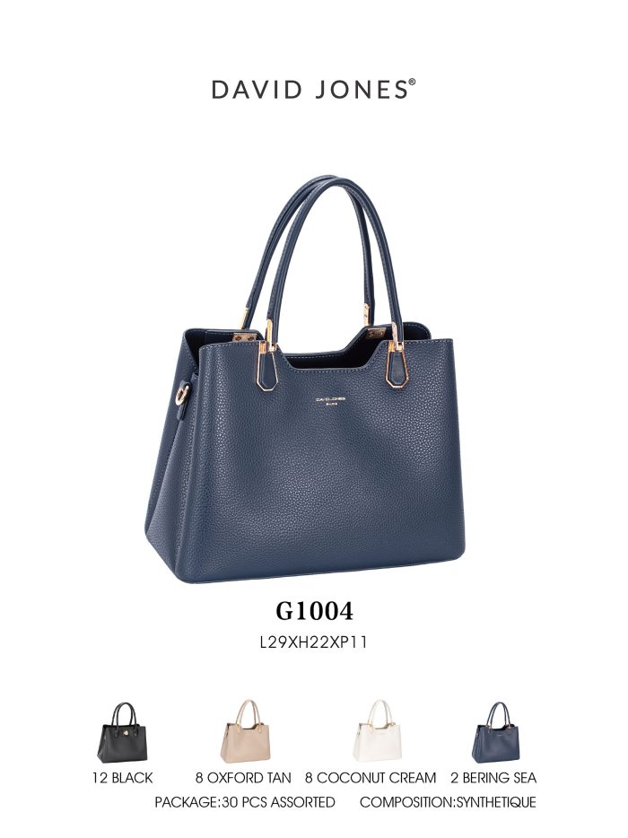 Bolso tote estructurado detalle asa