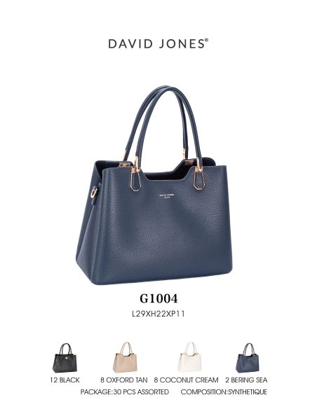 Bolso tote estructurado detalle asa