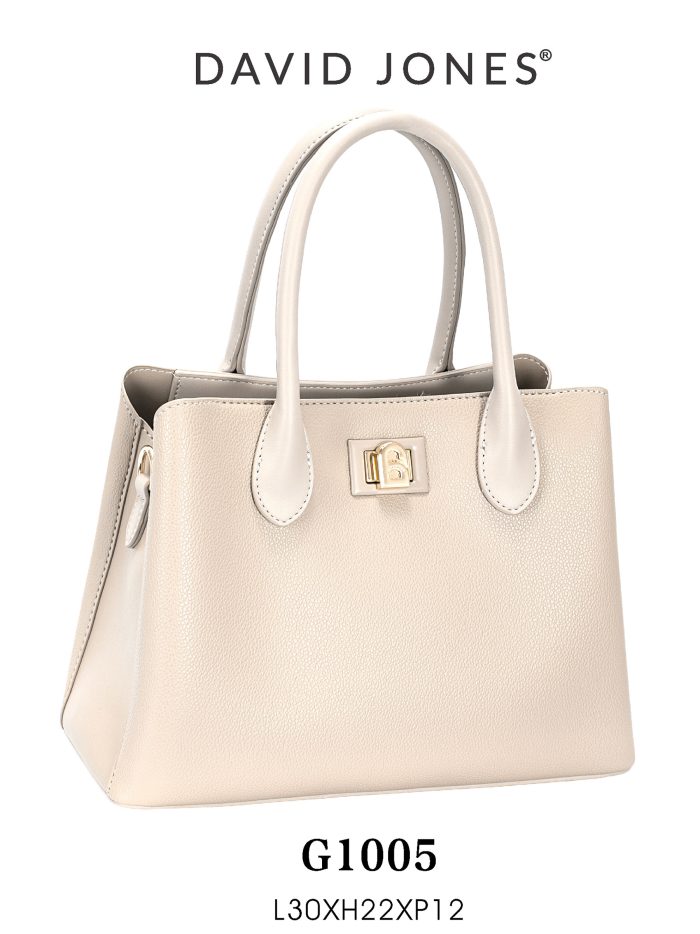 Tragetasche mit Metallic-Details