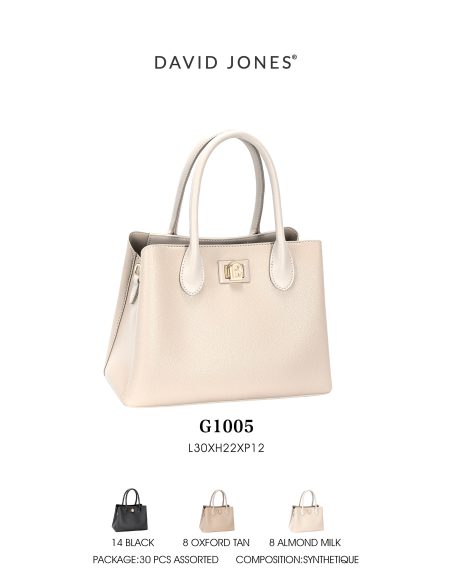 Tragetasche mit Metallic-Details