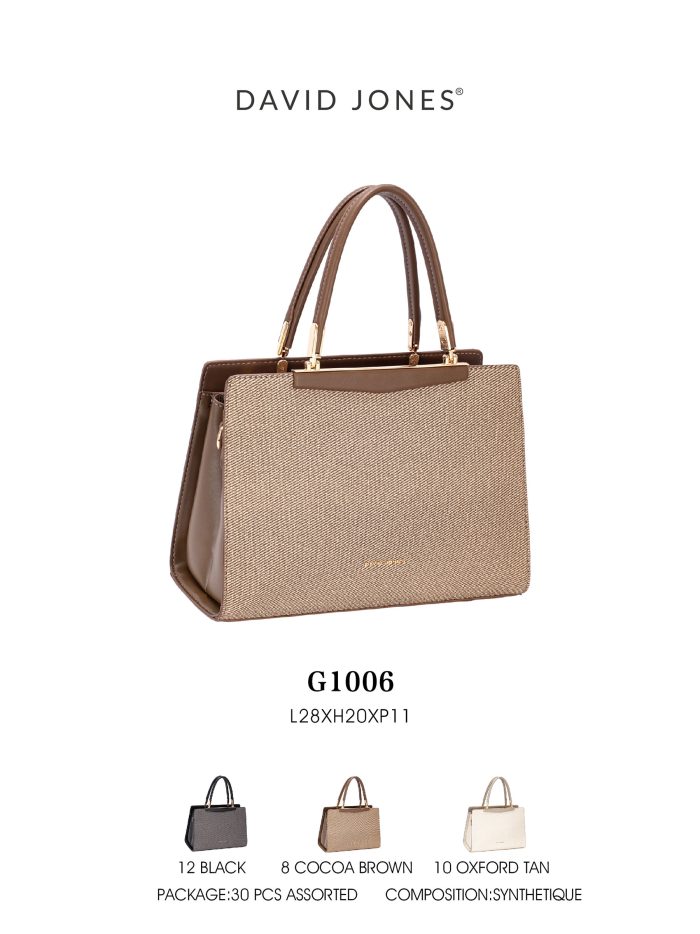 Bolso de mano contraste detalle asa