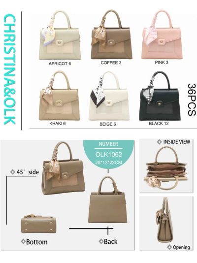 Bolso satchel estructurado solapa 2