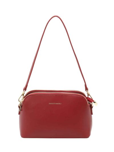 Bolso bandolera doble cremalleras