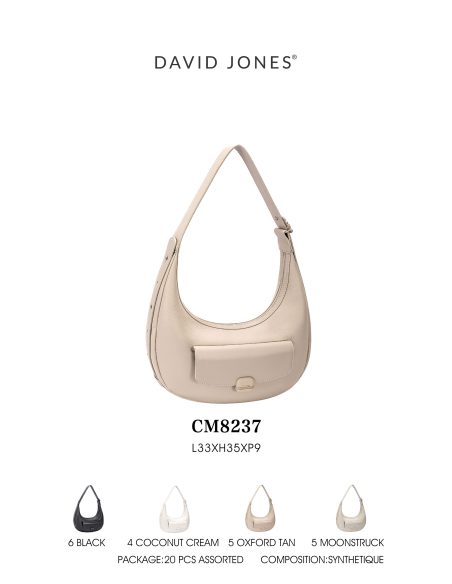 Bolso hobo bolsillo frontal