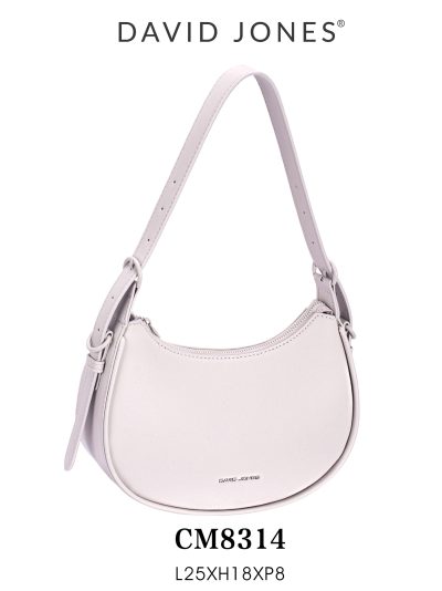 Bolso de hombro media luna