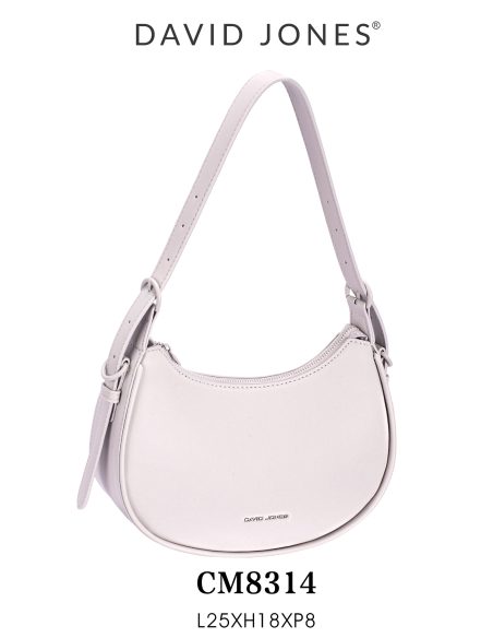 Bolso de hombro media luna