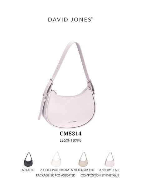 Bolso de hombro media luna