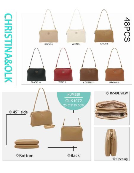 Bolsa transversal minimalista