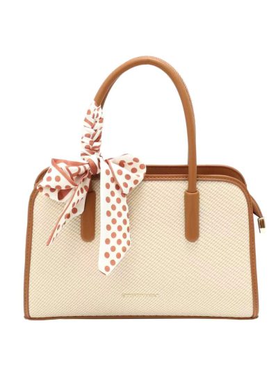 Bolso bowling pañuelo decorativo