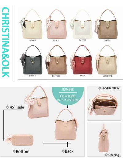 Bolso de mano detalle pañuelo 2