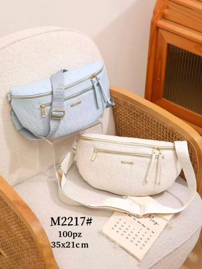 Riñonera relieve doble cremallera