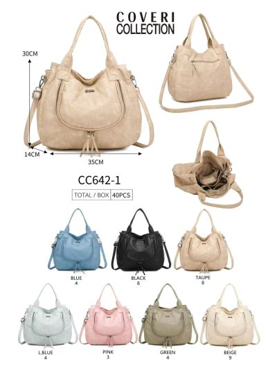 Bolso hobo cremallera y borla 2