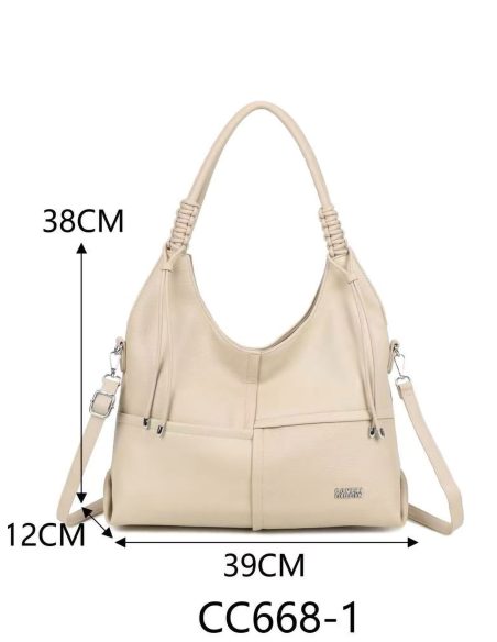 Bolso hobo grande bolsillos