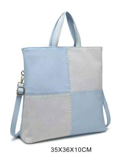 Bolso tote patchwork asas