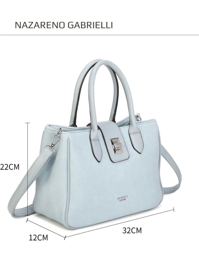 Bolso tote estructurado doble asa