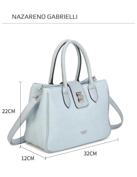 Bolso tote estructurado doble asa