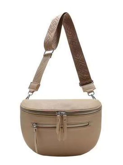 Riñonera doble cremallera y correa ajustable