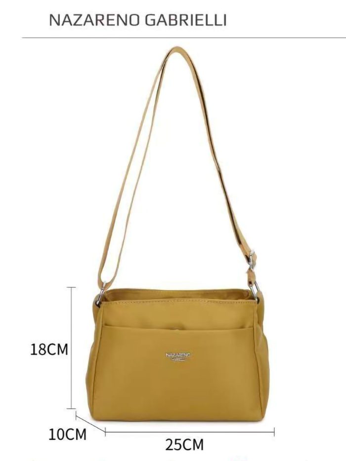 Bolso bandolera nylon bolsillo exterior