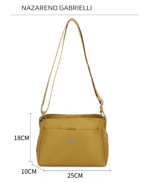 Bolso bandolera nylon bolsillo exterior