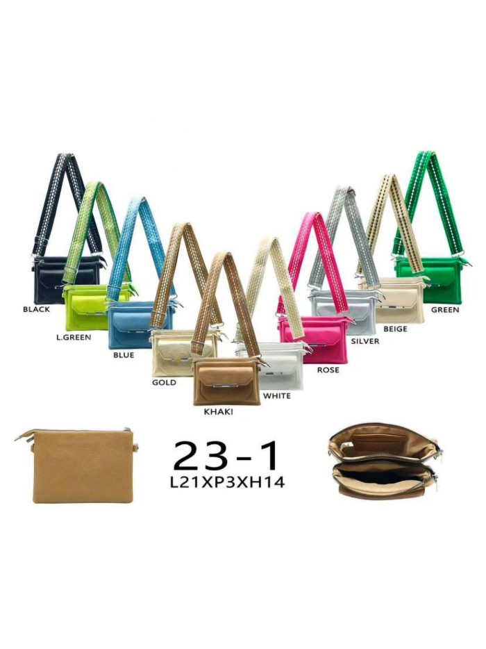 Mini borsa a tracolla con doppio scomparto