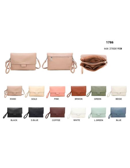 Umschlag im Clutch-Stil mit Handgriff