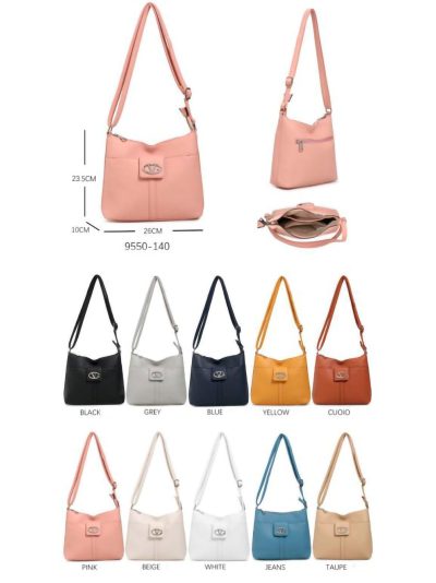 Bolso bandolera cierre decorativo 2