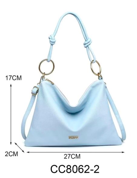Bolso hobo anillas metálicas