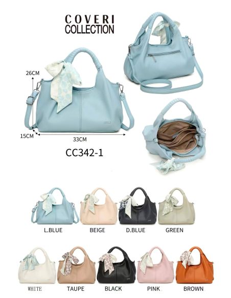 Bolso hobo pañuelo decorativo