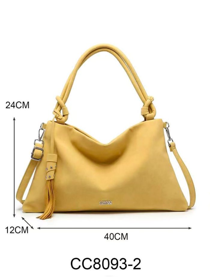 Borsa a tracolla con nappa