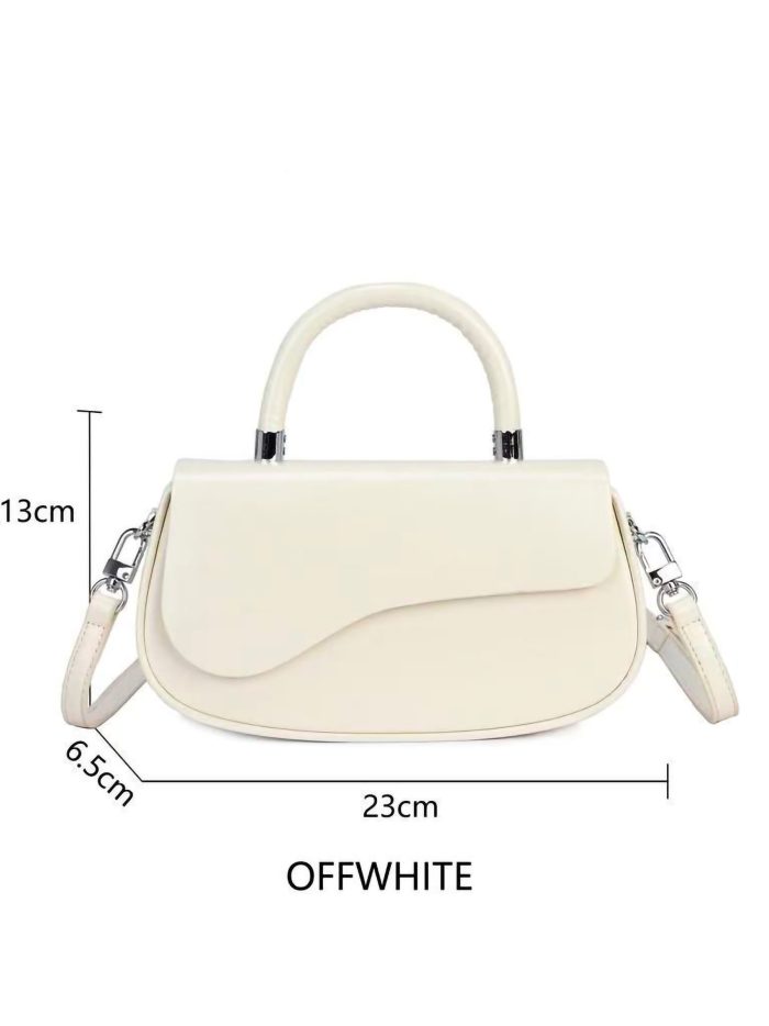 Mini borsa a mano con manico rigido