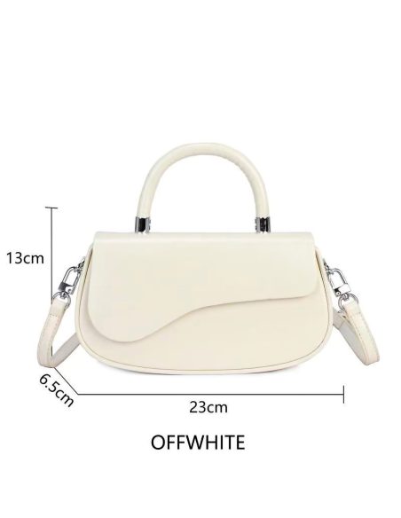 Mini borsa a mano con manico rigido