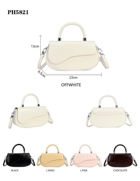 Mini borsa a mano con manico rigido