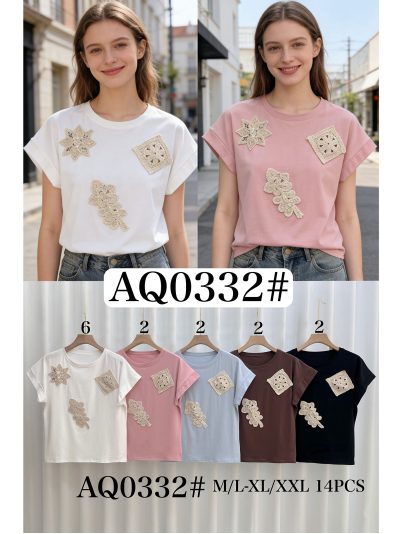 Camiseta apliques crochet 2