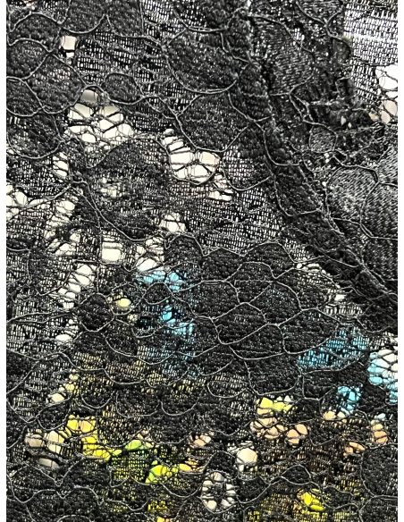 Maglietta in pizzo floreale