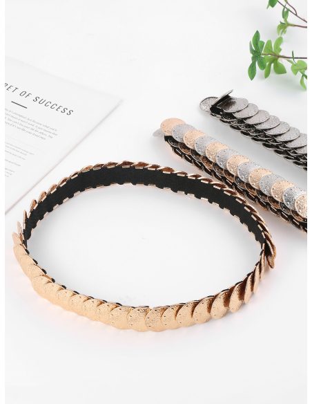 cintura di dischi martellati