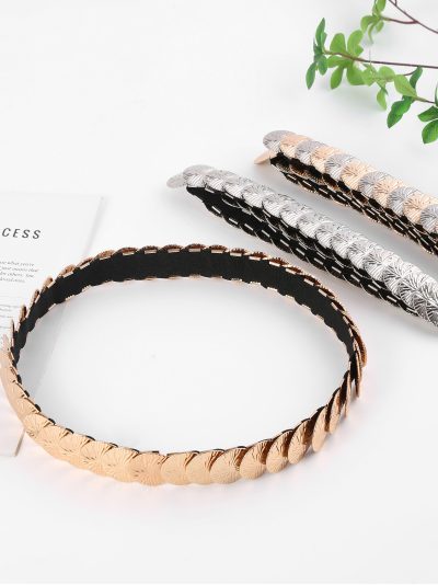 Cinturón discos grabados