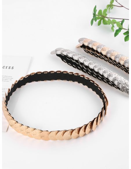 Cinturón discos grabados