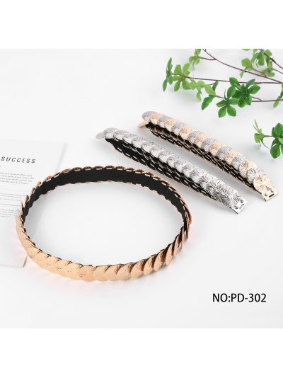 Cinturón discos grabados 2