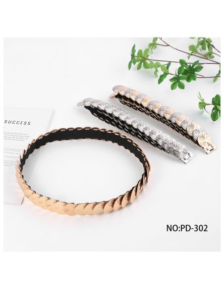 Cinturón discos grabados