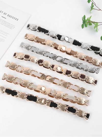 Cinturón elástico de eslabones