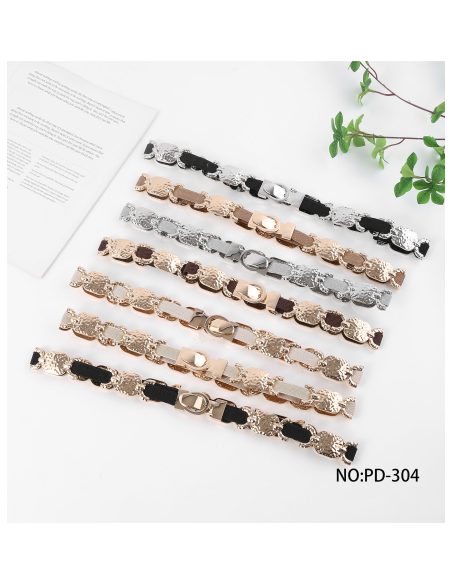 Cinturón elástico de eslabones