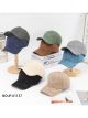 Gorra hojas en relieve en tonos oscuros