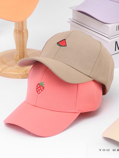 Gorra bordado mini frutas