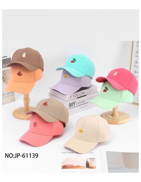 Gorra bordado mini frutas