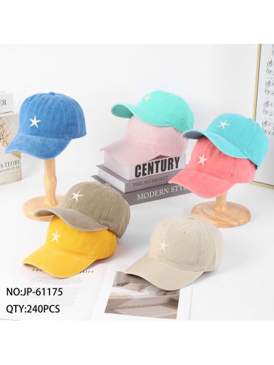 Gorra lavado vintage estrella bordada 2